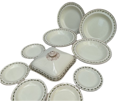 Antique wedgwood creamware set - creamware,