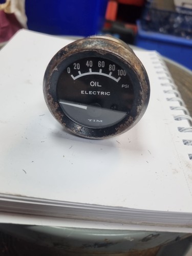 Vintage tim oil - oil, gauge