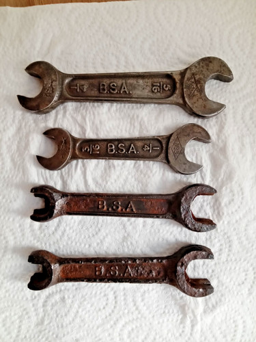 Vintage bsa and no 4 - vintage,