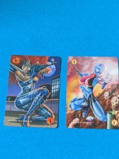 Vintage Marvel OverPower Bloody Mary and Nebula Cards