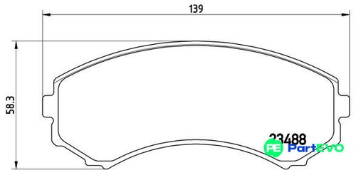 Brembo disc brake pad - brembo,