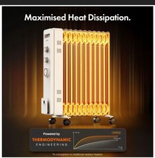 VonHaus Oil Filled Radiator 11