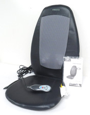 Homedics Shiatsu Massager with Heat Chair Model SBM-210HA Black Grey Working