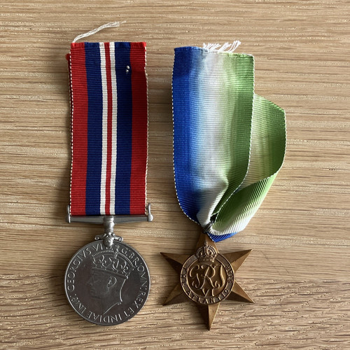 Wwii british war medal - wwii,