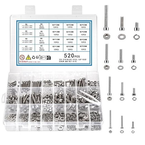 Nuts bolts washers - washers, m3