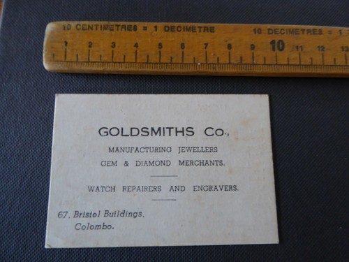 Vintage goldsmiths colombo - vintage,