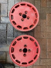 2x Metro Turbo Alloy Wheels