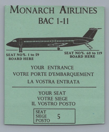 Monarch airlines bac1 - airlines, bac1-11