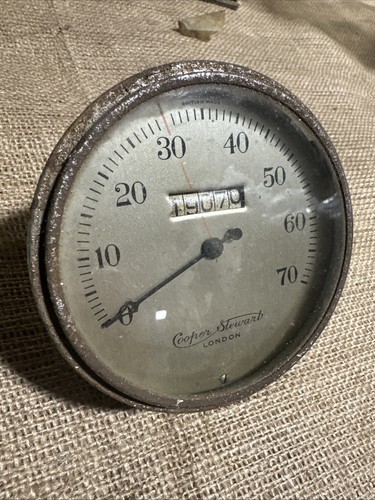 Vintage car speedometer cooper - speedometer,