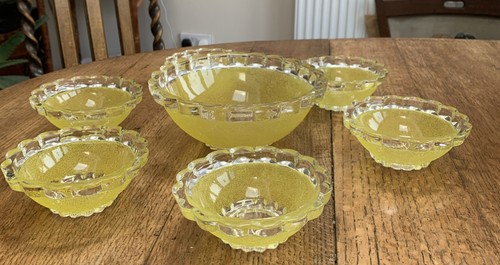 Vintage yellow sugar - vintage, frosted
