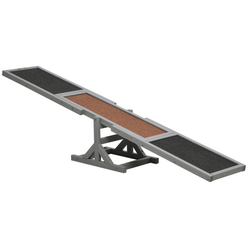 Wooden pet seesaw - wooden,