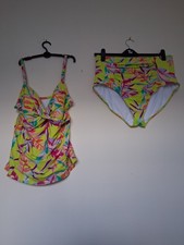 Women's Tankini Tropical Print