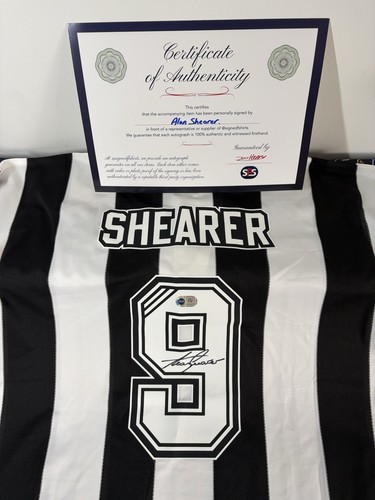 Signed alan shearer - alan,