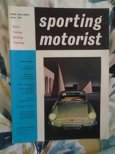 Sporting motorist jul - jul, 1959