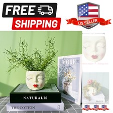 Girl Face Flower Pot Small