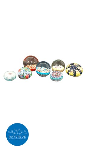 Millefiori glass paperweight - glass,
