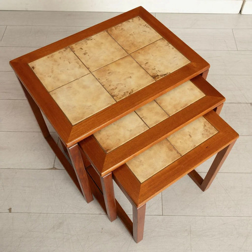 Vintage danish teak tile - vintage,