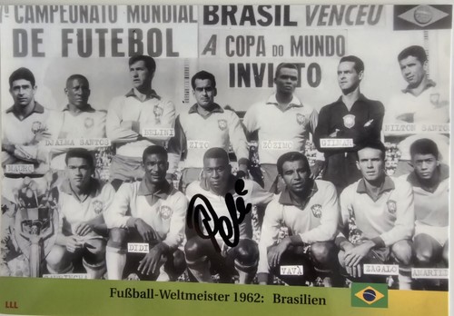Pele xxl card - xxl, signed