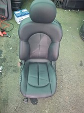 Mercedes Benz CLK W209 Leather Seat - Front Left Passenger LH BLACK