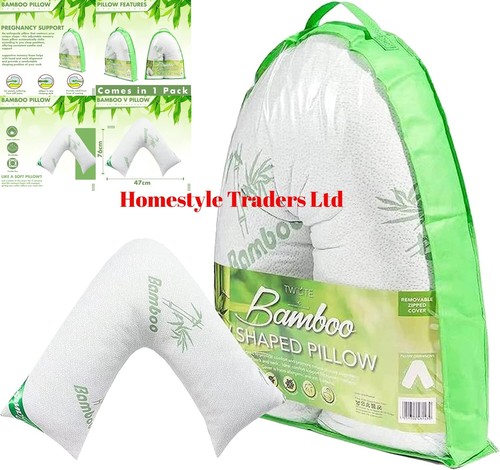 Shaped bamboo pillows - v, non
