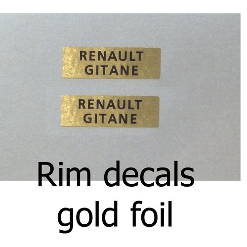 Gitane renault decal pair - gitane,