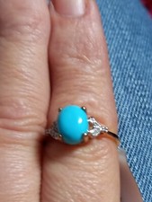 Sleeping Beauty Turquoise Ring