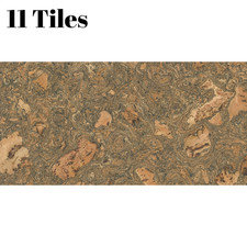 Cork Wall Tiles Grey 3mm Pack