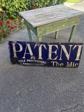 Antique Enamel Advertising