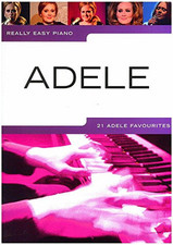 Really Easy Piano: Adele by Adele Book The Cheap Fast Free Post
