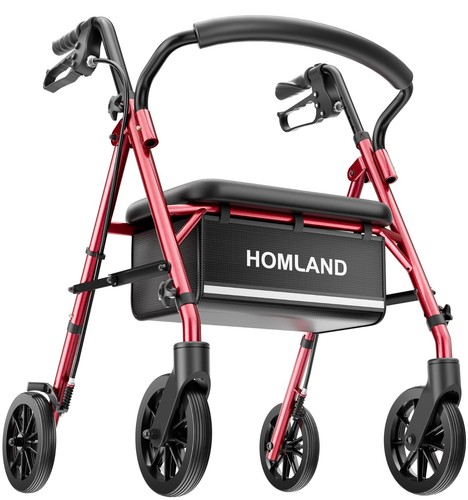 Lightweight folding rollator - lightweight,