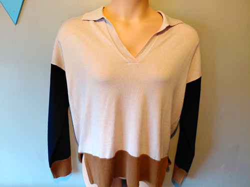 Jaeger collared light sweater