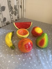 Vintage, Paper-Mâché, Fruits
