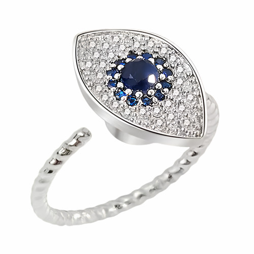 Evil eye spinner - spinner, ring