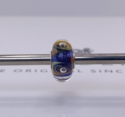 Trollbeads blue sunset ooak - blue,