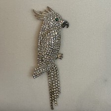Cockatoo Parrot Pin Brooch XL