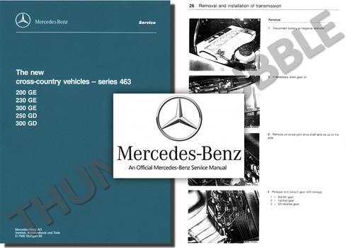 Mercedes wagen service - g-wagen,