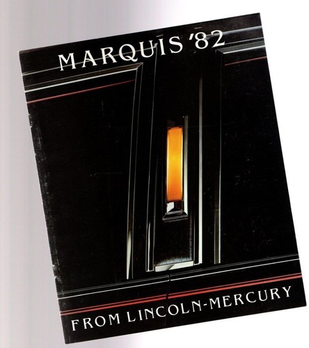 1982 mercury marquis - marquis, brochure