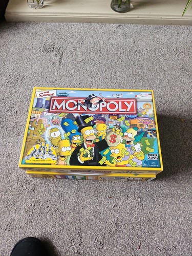 Simpson monopoly board game - monopoly,