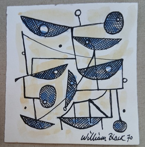 20th vintage abstract - vintage,