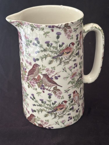 Jug pint large heron - large,