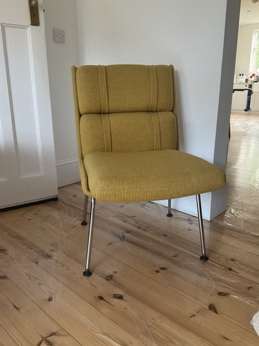 1970 yellow retro armchair - 1970’s,