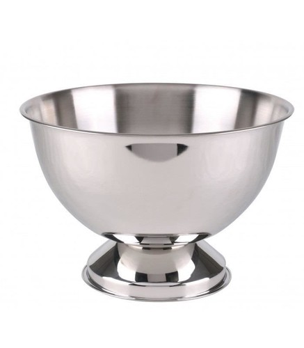 Stainless steel champagne bowl - steel,