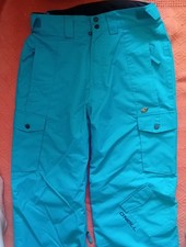O'Neill Women's Blue, 2 Layer  Relaxed Fit  Ski Trousers Size Small