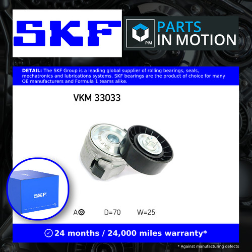 Aux belt tensioner - aux, fits