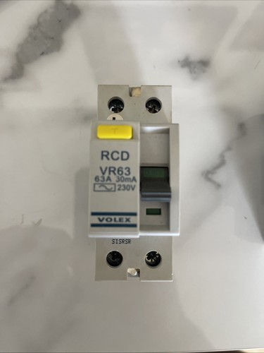 Volex rcd 63a 30ma - rcd,