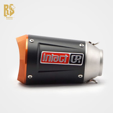 CNC Orange Tip Exhaust for