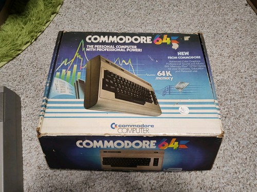Commodore with floppy disk - floppy,