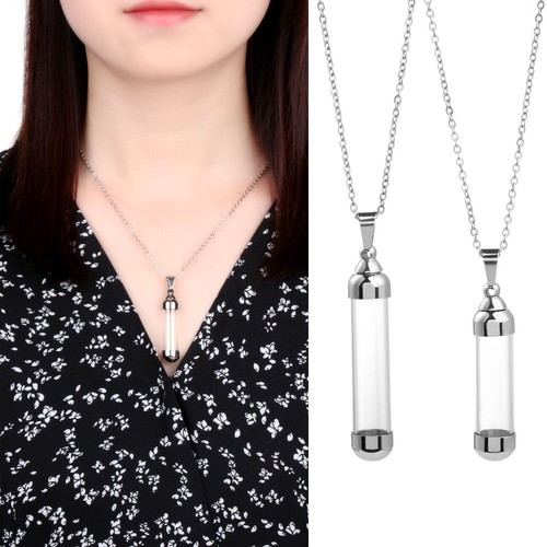 Steel chain perfume jars - perfume, lucky