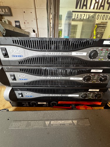 Qsc plx1602 stereo - qsc,