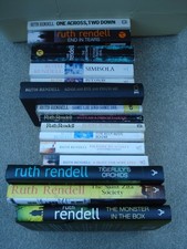 Ruth Rendell - Job Lot of 15 Books (3 Hardback, 12 Paperback)